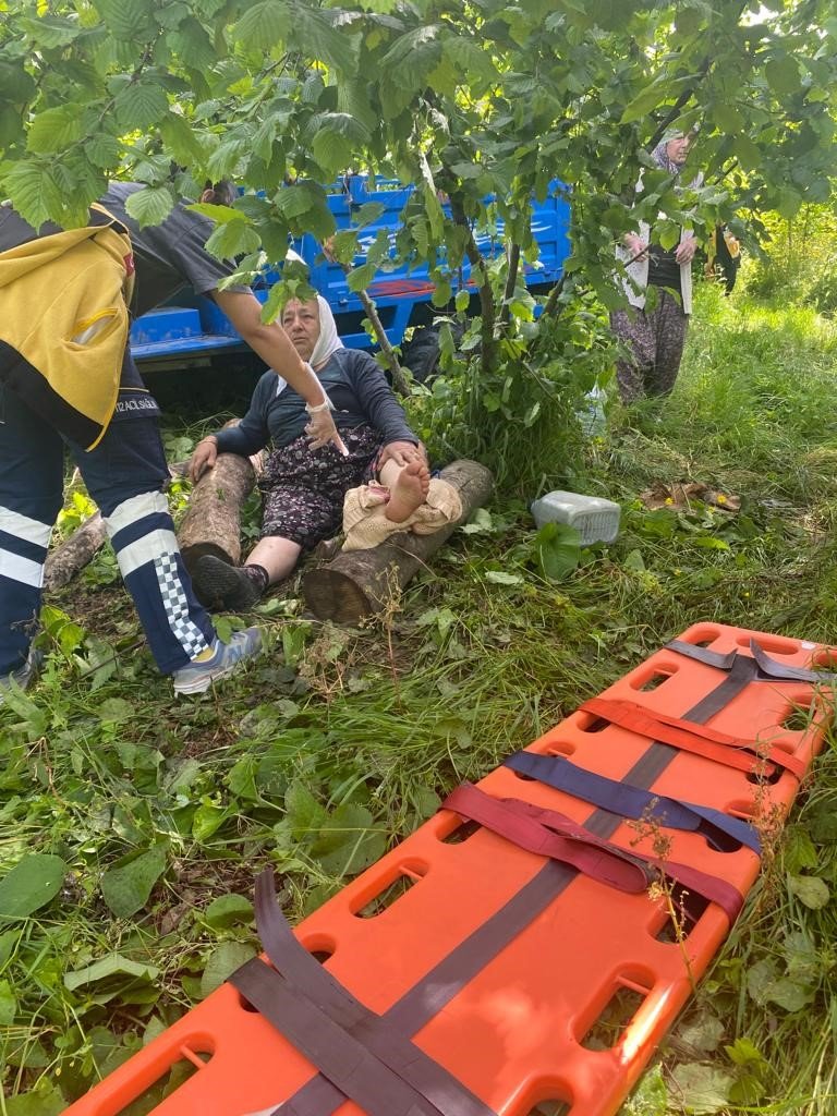 Alaplı’da patpat kazası: 2 yaralı