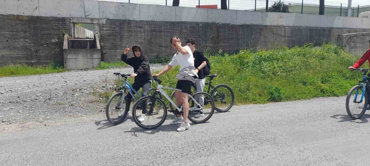 Alaplı’da ’Gençlik Haftası’nda bisiklet turu yapıldı