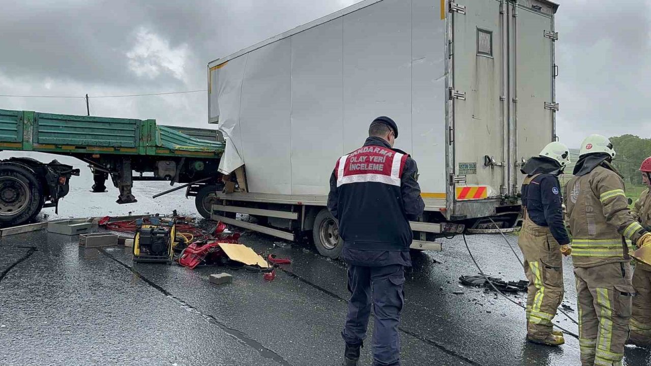 Arnavutköy’de feci kaza: 1 ölü