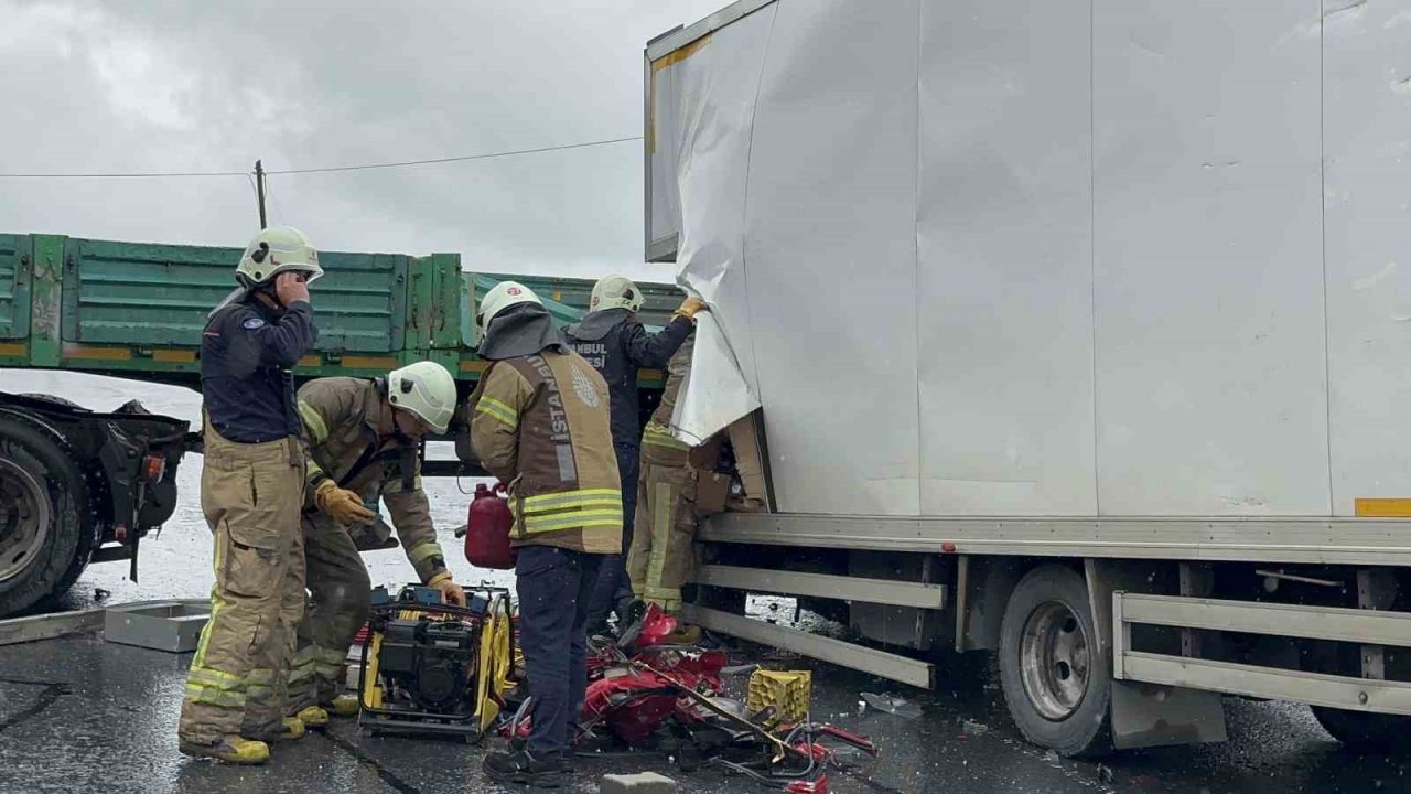 Arnavutköy’de feci kaza: 1 ölü