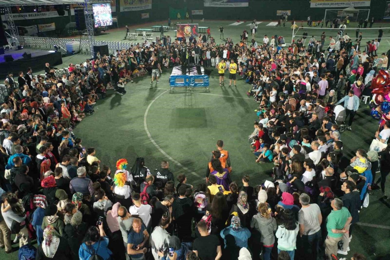 Çayırova spora ve eğlenceye doyacak