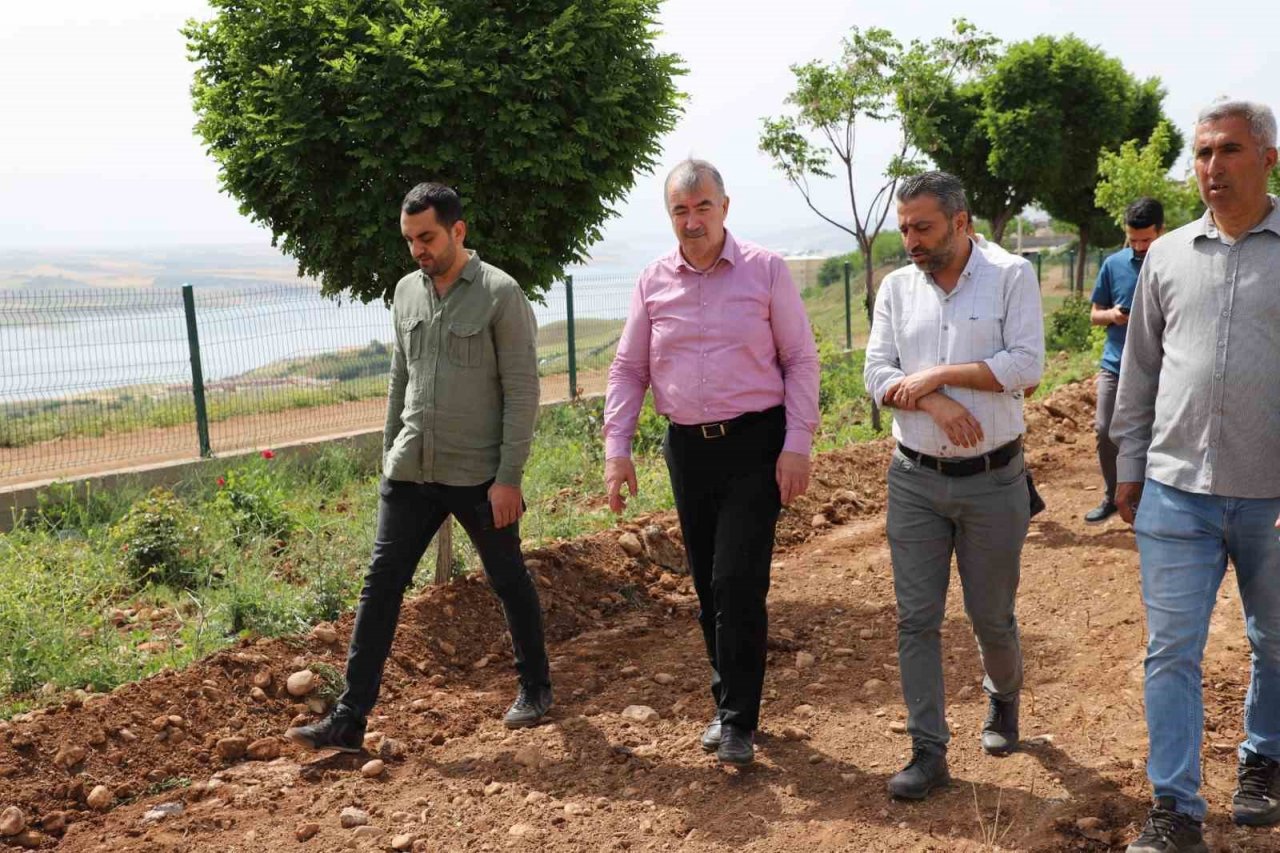 Kahta’da yeni mesire alanı ve seyir tepesi yapılıyor