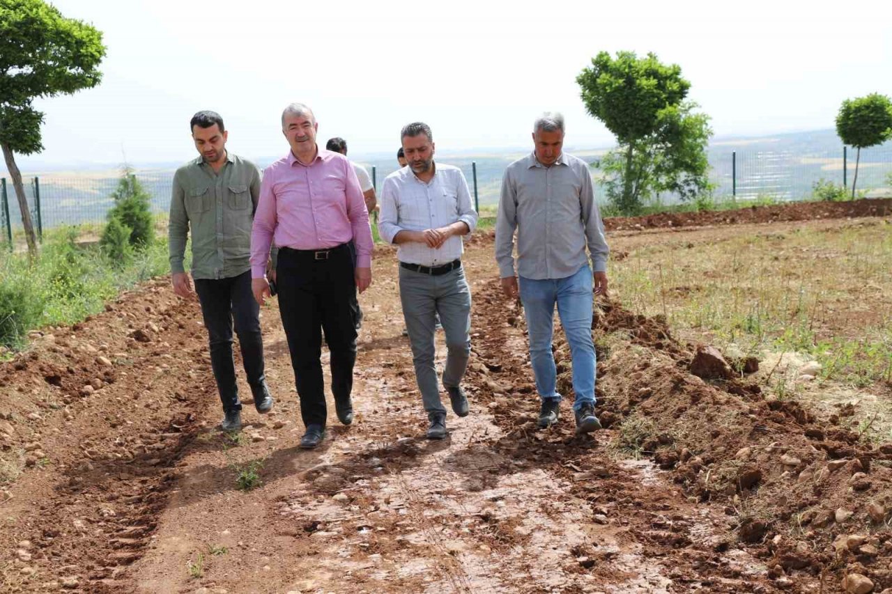 Kahta’da yeni mesire alanı ve seyir tepesi yapılıyor