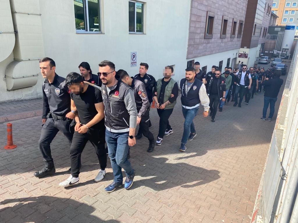 Kökünü Kurutma Operasyonu’nda 37 tutuklama