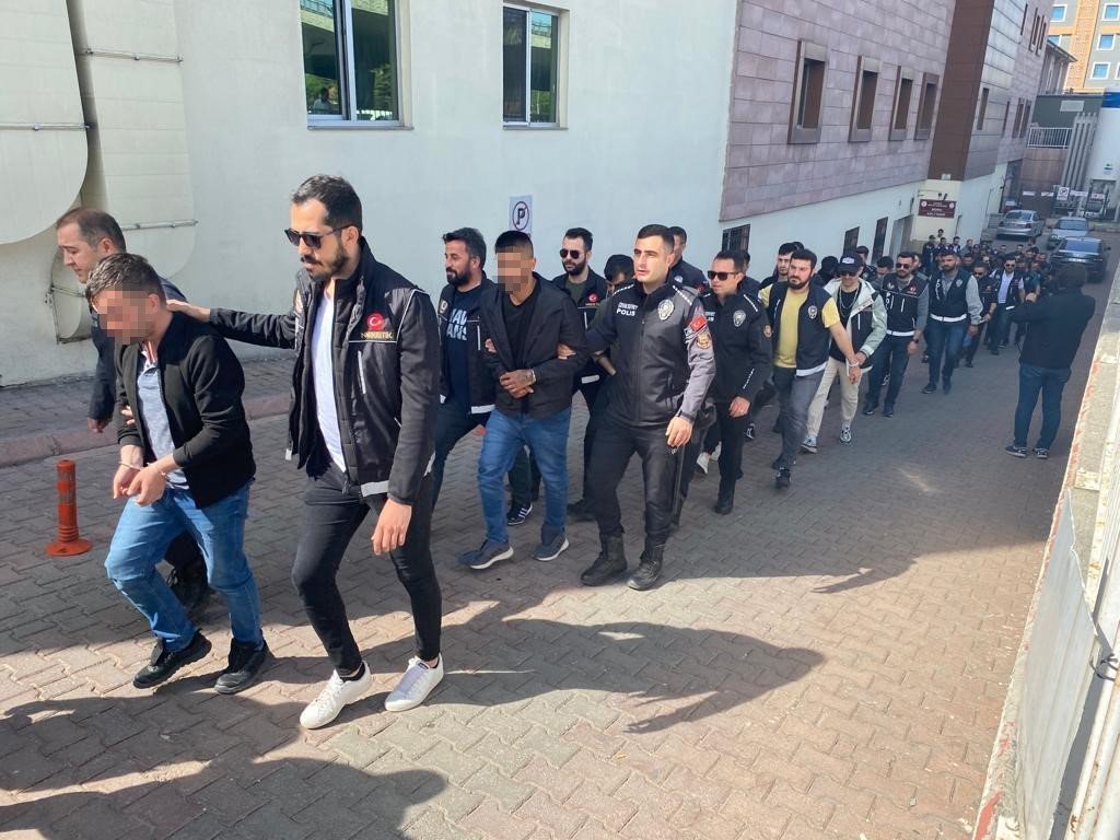 Kökünü Kurutma Operasyonu’nda 37 tutuklama