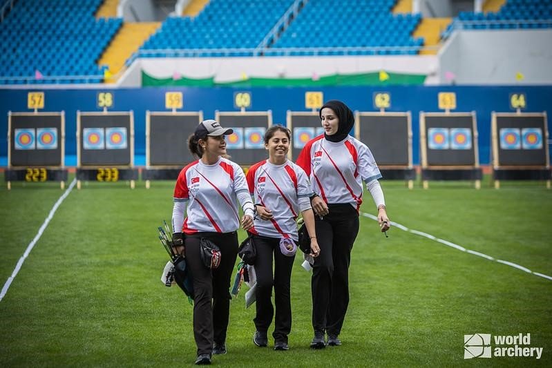 Büyükşehir okçularının bulunduğu milli takım dünya üçüncüsü oldu