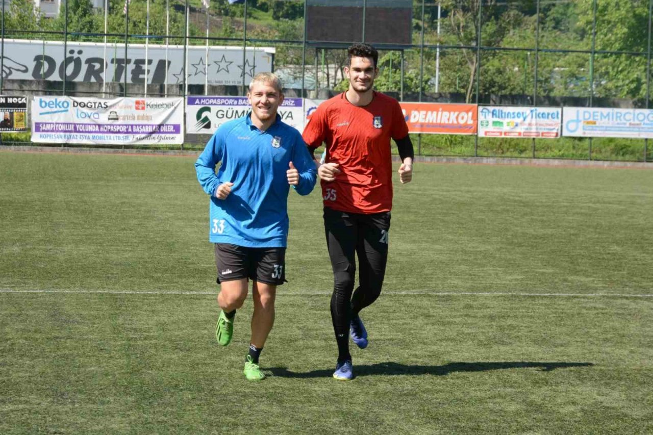 Artvin Hopaspor’da Erbaaspor maçının hazırlıkları başladı