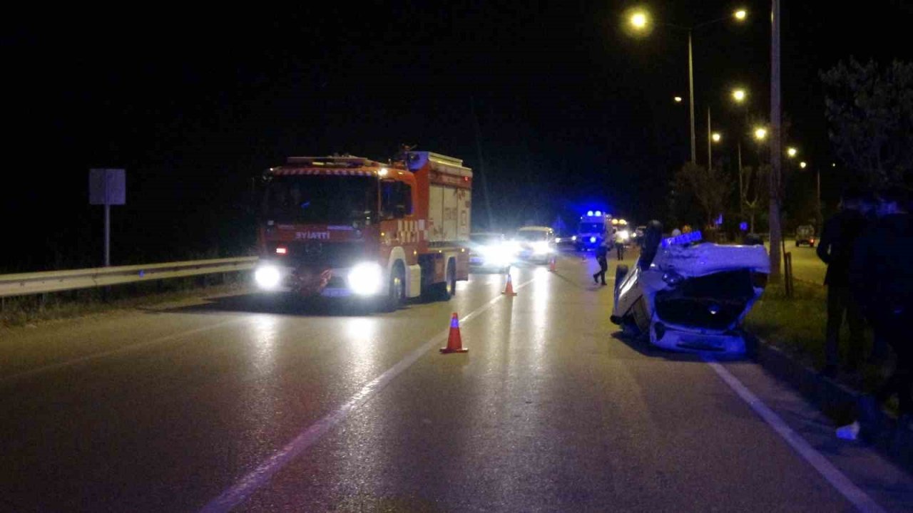 Tokat’ta trafik kazası: 4 yaralı