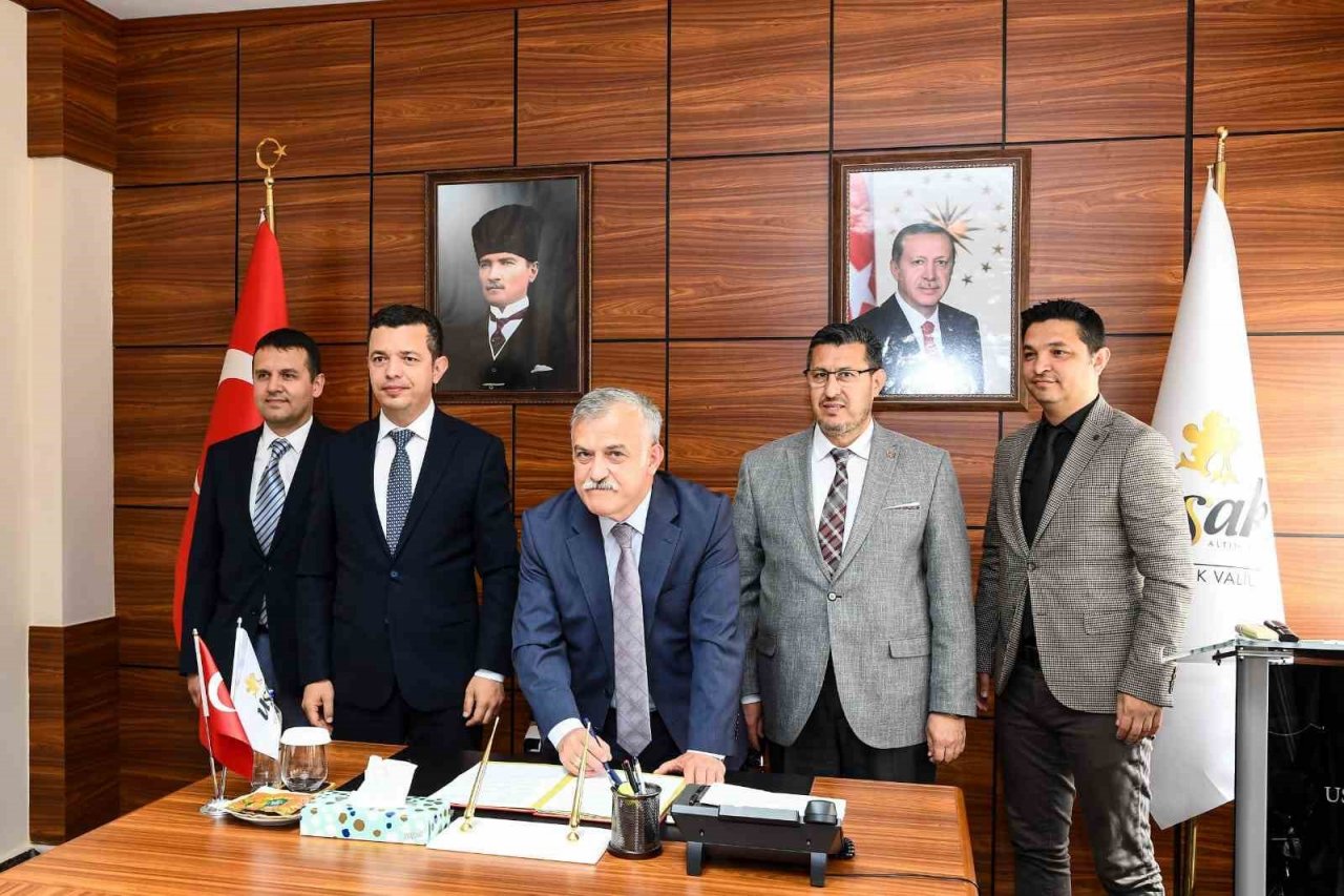 Banaz’a kurulacak GES için imzalar atıldı