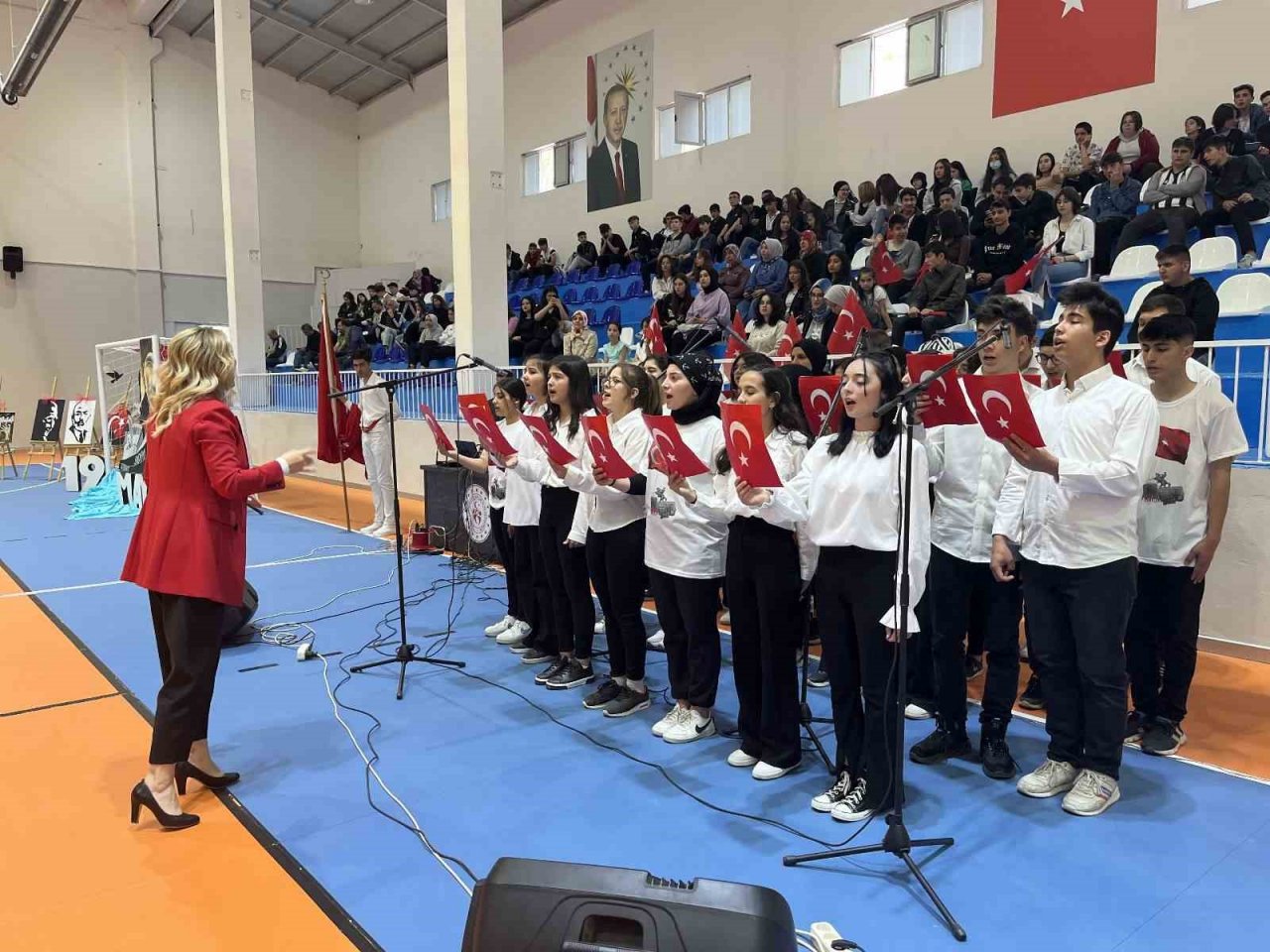 Hacılar’da 19 Mayıs coşkuyla kutlandı