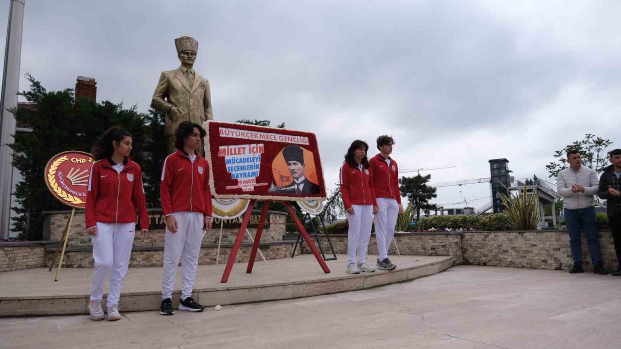 Büyükçekmece’de 19 Mayıs Atatürk’ü anma Gençlik ve Spor Bayramı dolayısıyla etkinlik yapıldı