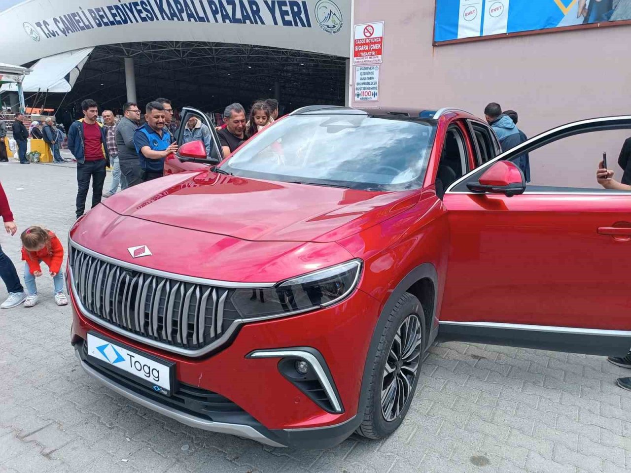 Togg Çameli’nde büyük ilgi gördü