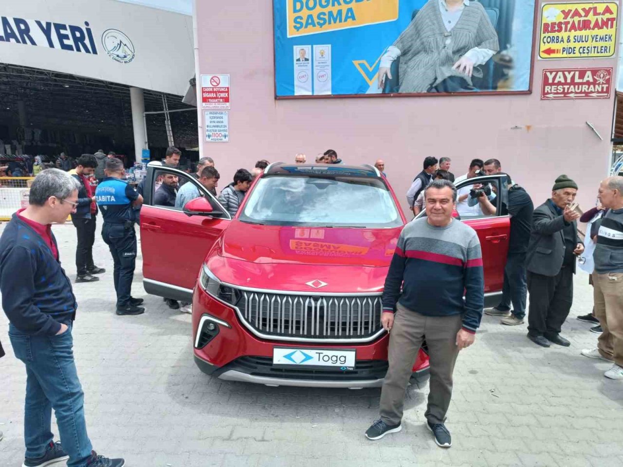 Togg Çameli’nde büyük ilgi gördü