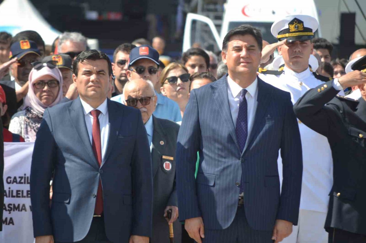 Fethiye’de 19 Mayıs törenine yoğun katılım oldu