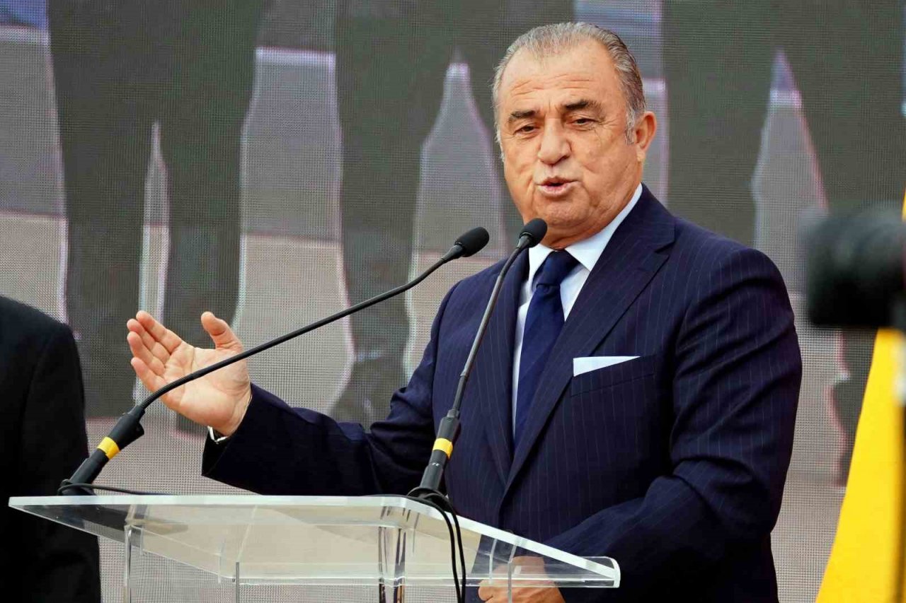 Fatih Terim: "Her kazandırılan böyle bir tesis, ülkemize yapılacak en önemli hizmettir"