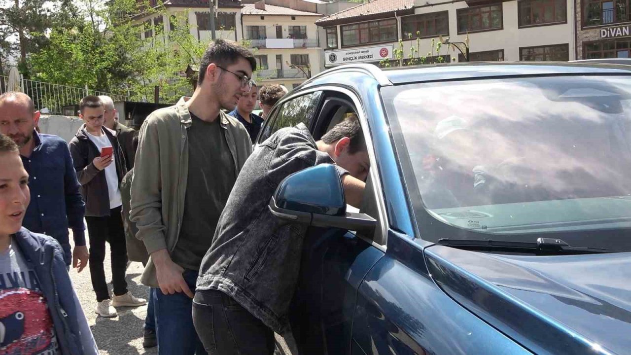 Gümüşhane’de 19 Mayıs kutlamalarına Togg damga vurdu