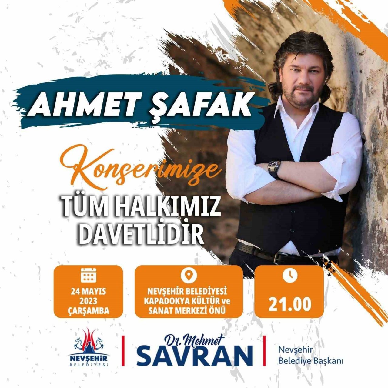 Ahmet Şafak Nevşehirlilerle buluşacak