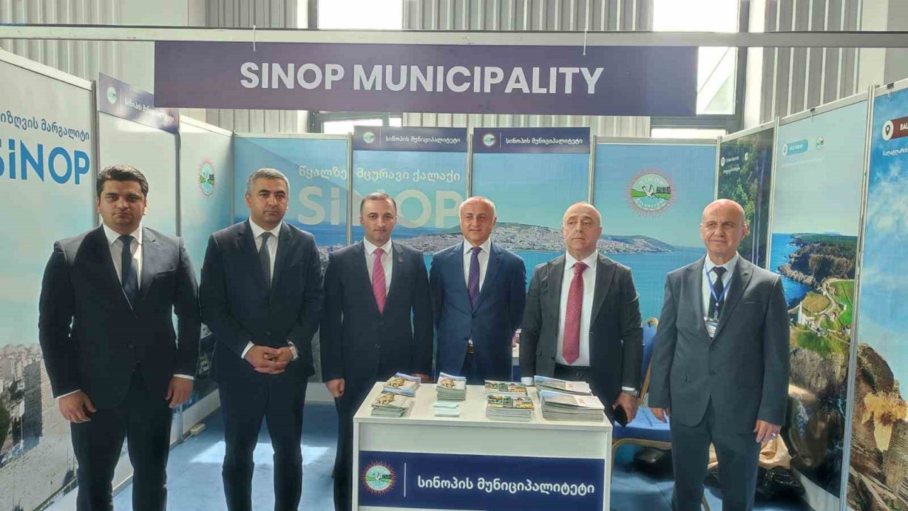 Sinop Belediyesi, Batum EBIT 2023 Fuarı’nda stant açtı