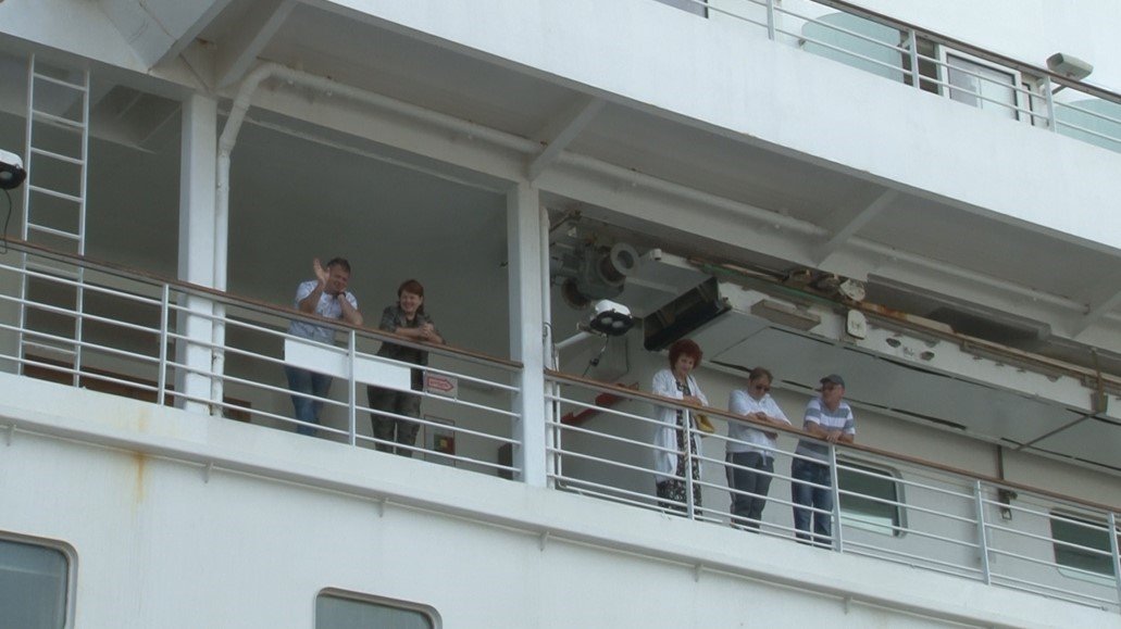 Turizm sezonunda Trabzon’a ilk kruvaziyer gemisi geldi