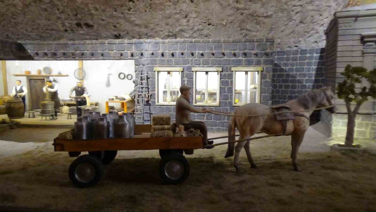 Türkiye’nin ilk ve tek peynir müzesine yoğun ilgi