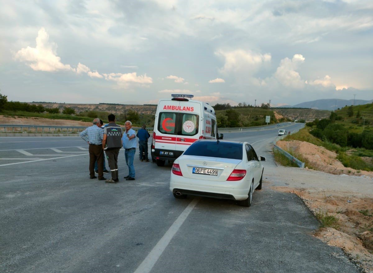 Malatya’da iki ayrı trafik kazası: 2 yaralı