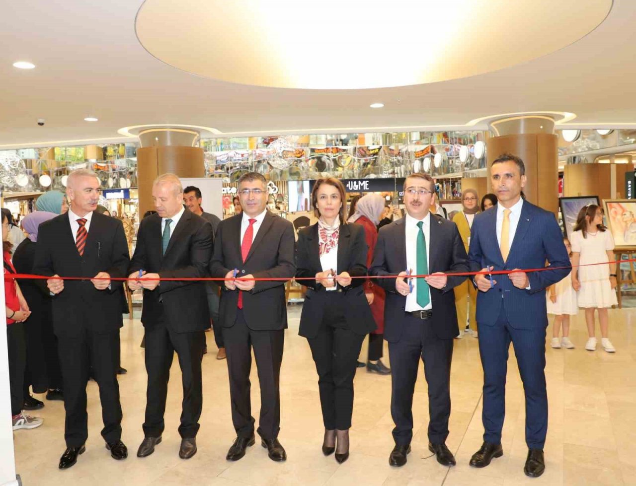 Vali Becel ve Rektör Aktekin atölye açılışına katıldı