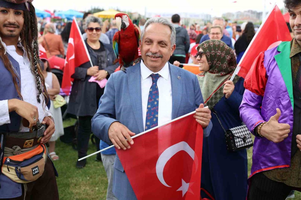 Talas’ta muhteşem 19 Mayıs coşkusu