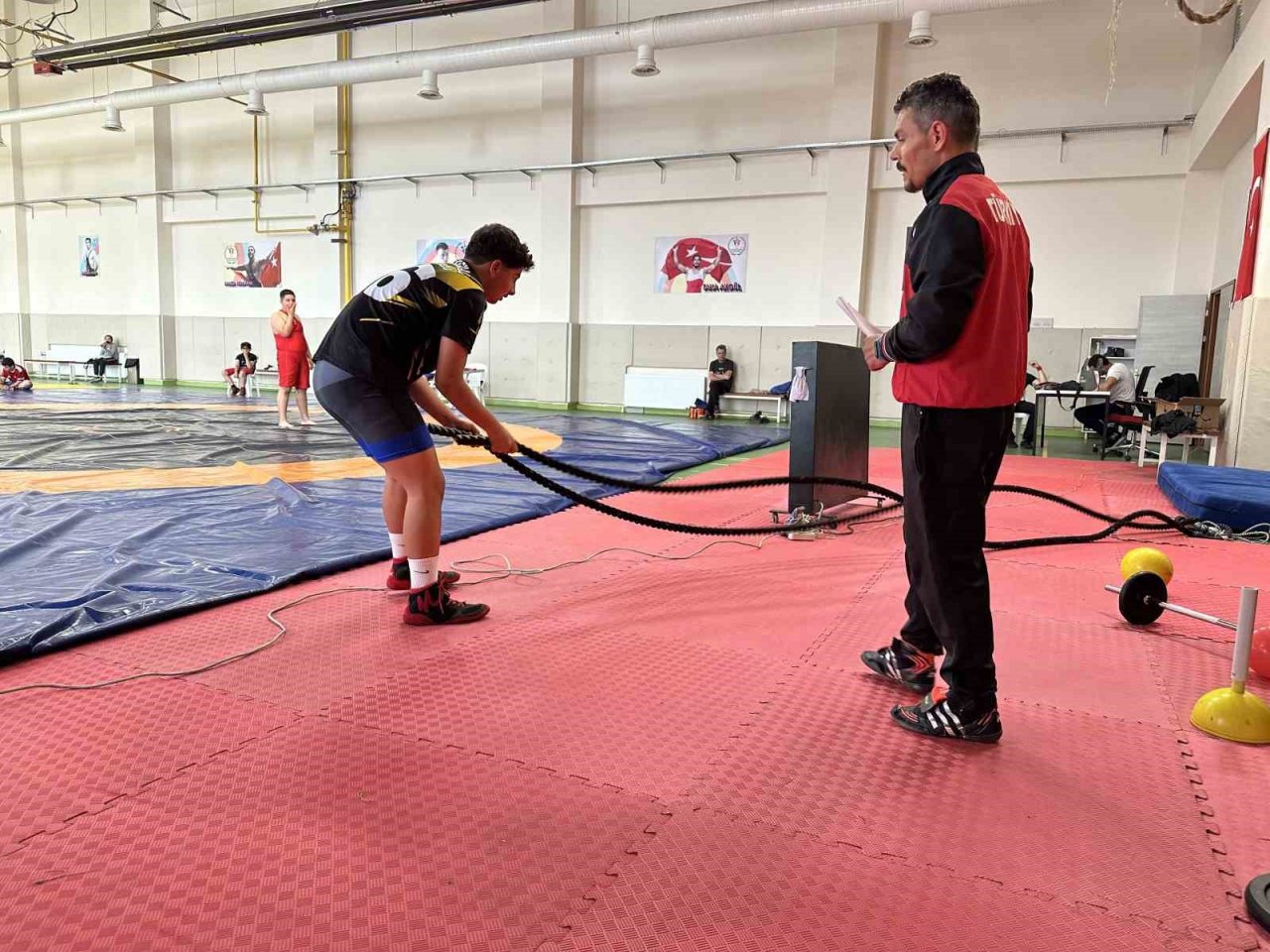 Korkuyu hocalarının desteği ile yendi