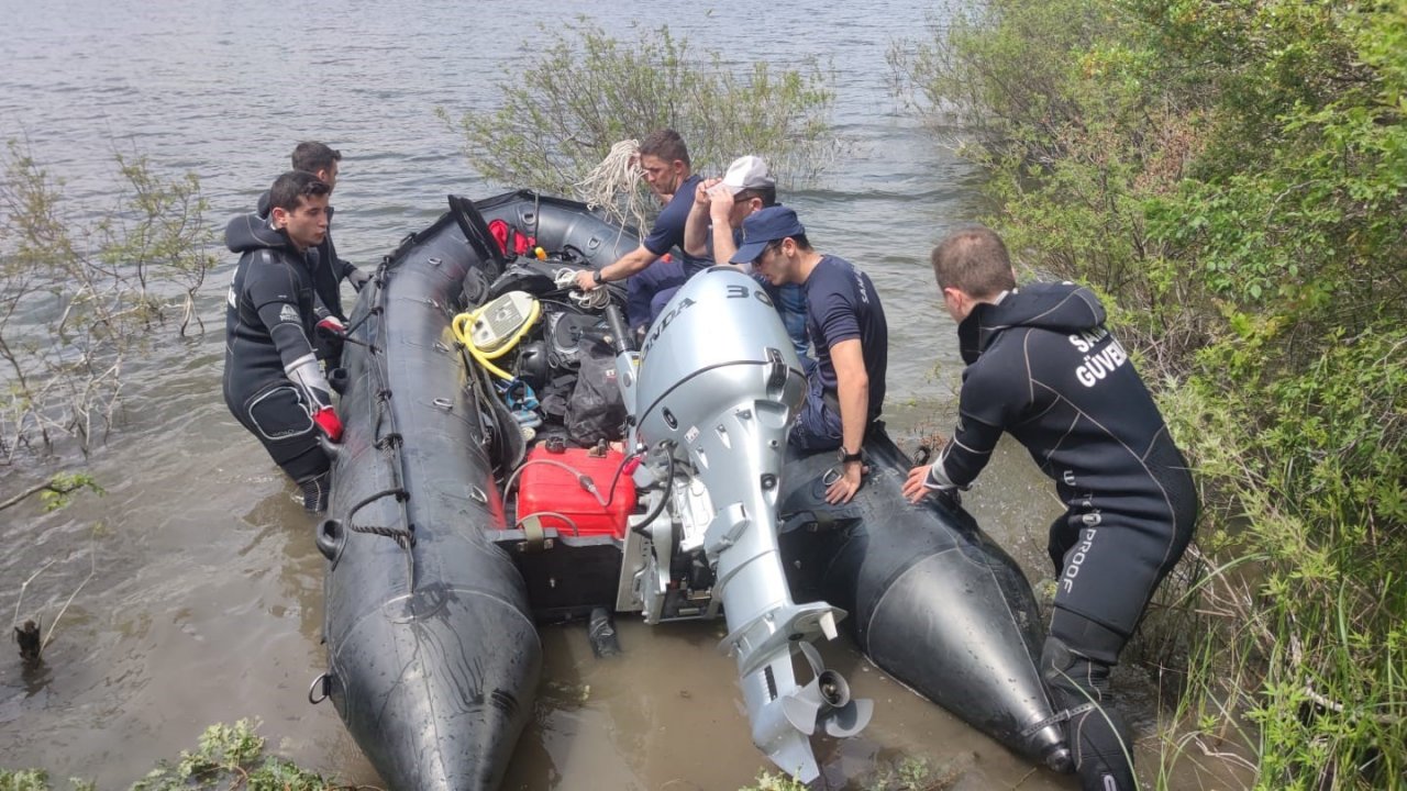 Çanakkale’de barajda tekne battı: 1 kayıp