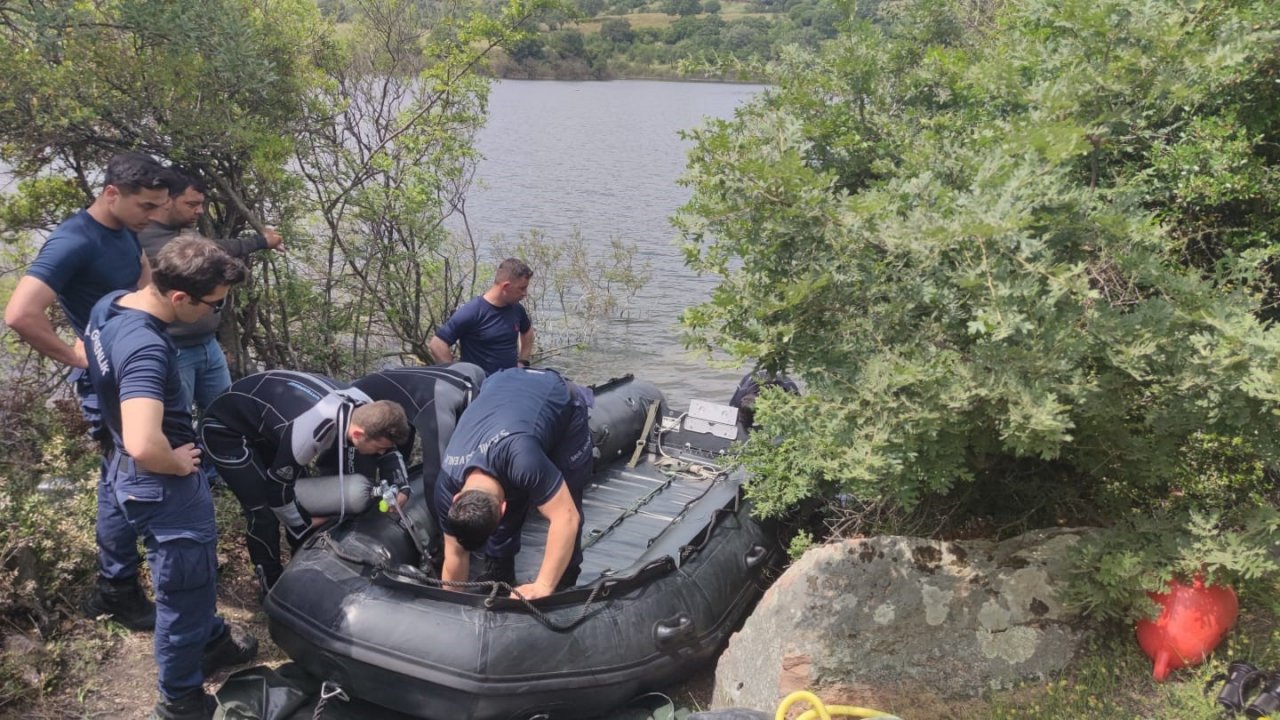 Çanakkale’de barajda tekne battı: 1 kayıp
