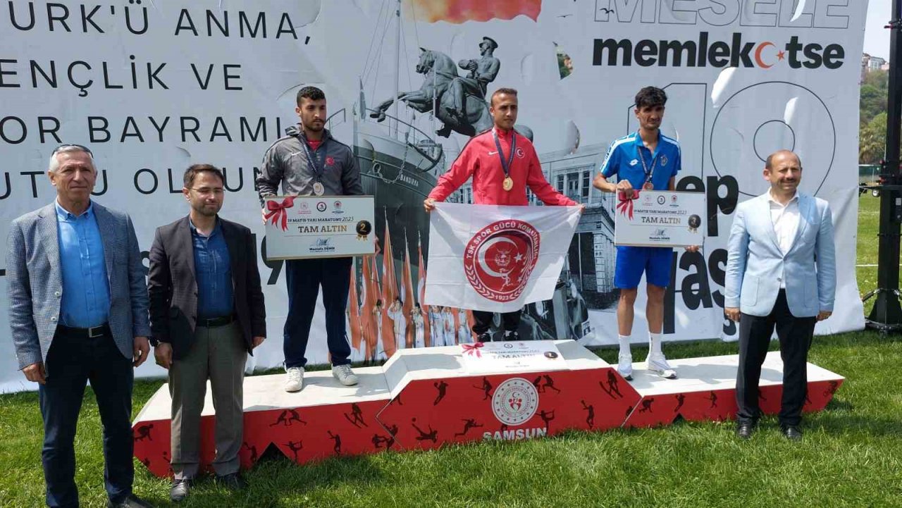 19 Mayıs Yarı Maratonu 248 sporcunun katılımıyla düzenlendi