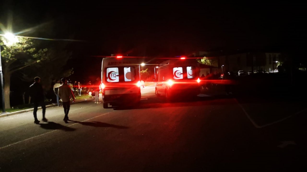 Erzurum’da motosiklet yayaya çarpıp kaçtı