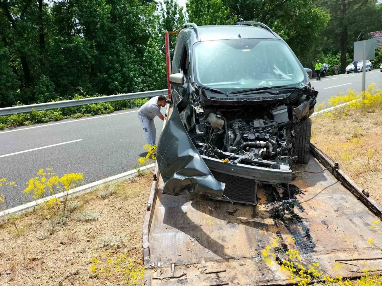 Köyceğiz’de trafik kazası: 1 yaralı