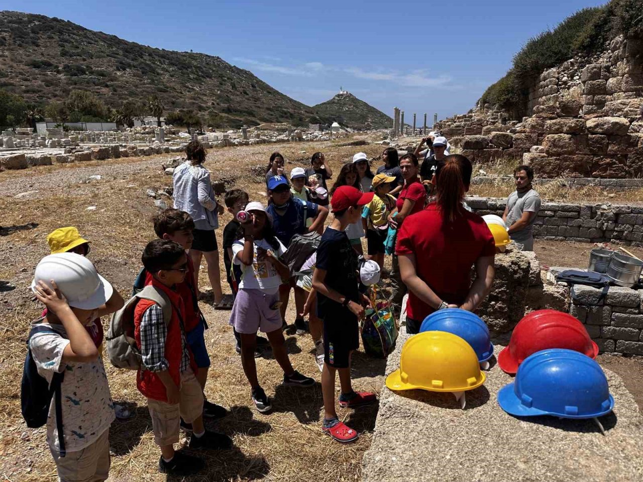 Marmaris BİLSEM öğrencileri Knidos’ta araştırma gezisi yaptı