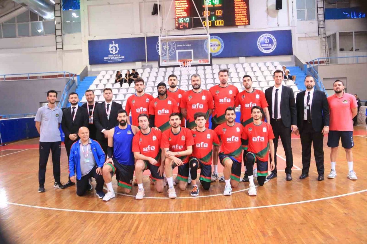 TBL: Kocaeli BŞB Kağıtspor: 85 - Haremspor: 106