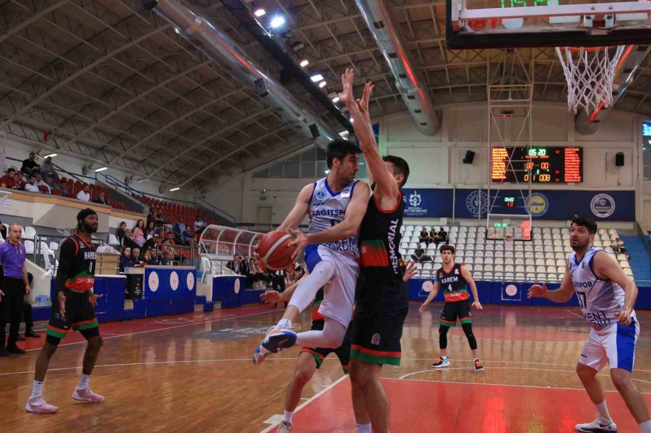 TBL: Kocaeli BŞB Kağıtspor: 85 - Haremspor: 106