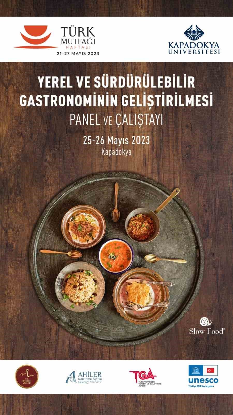 Gastronominin ‘Tarladan Çatala Serüveni’ masaya yatırılacak