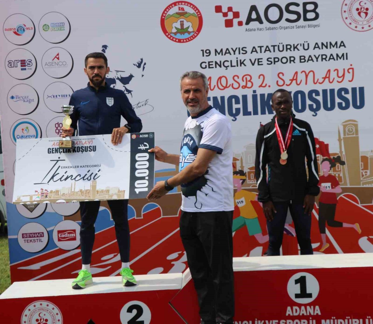 AOSB 2. Sanayi Gençlik Koşusu yapıldı