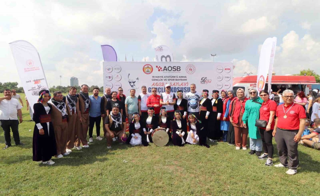 AOSB 2. Sanayi Gençlik Koşusu yapıldı