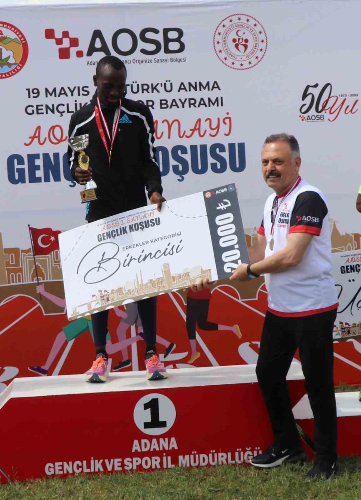 AOSB 2. Sanayi Gençlik Koşusu yapıldı