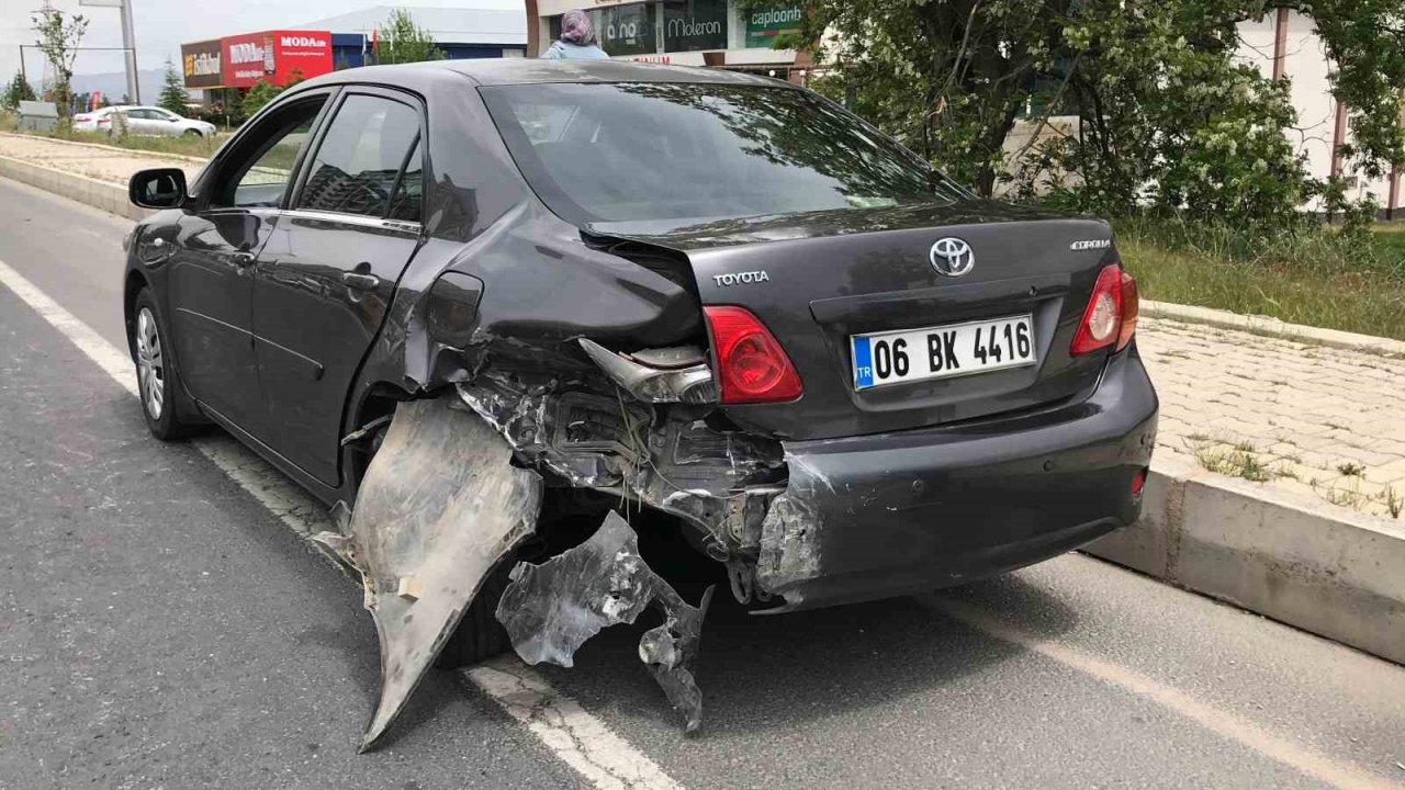 Elazığ’da trafik kazası: 1 yaralı