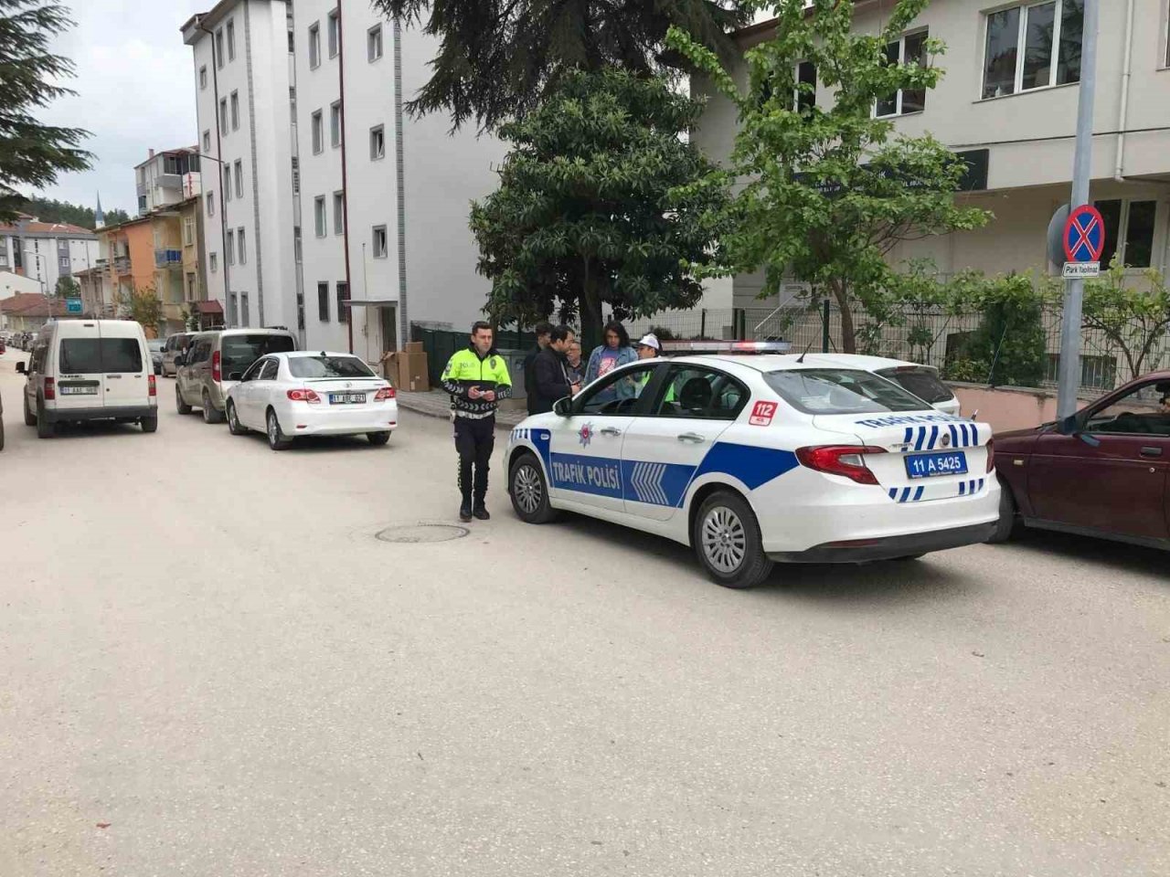 Bilecik’te zincirleme trafik kazası: 1 yaralı