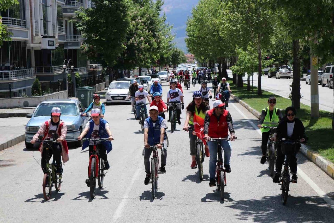 Erzincan’da bisiklet turu