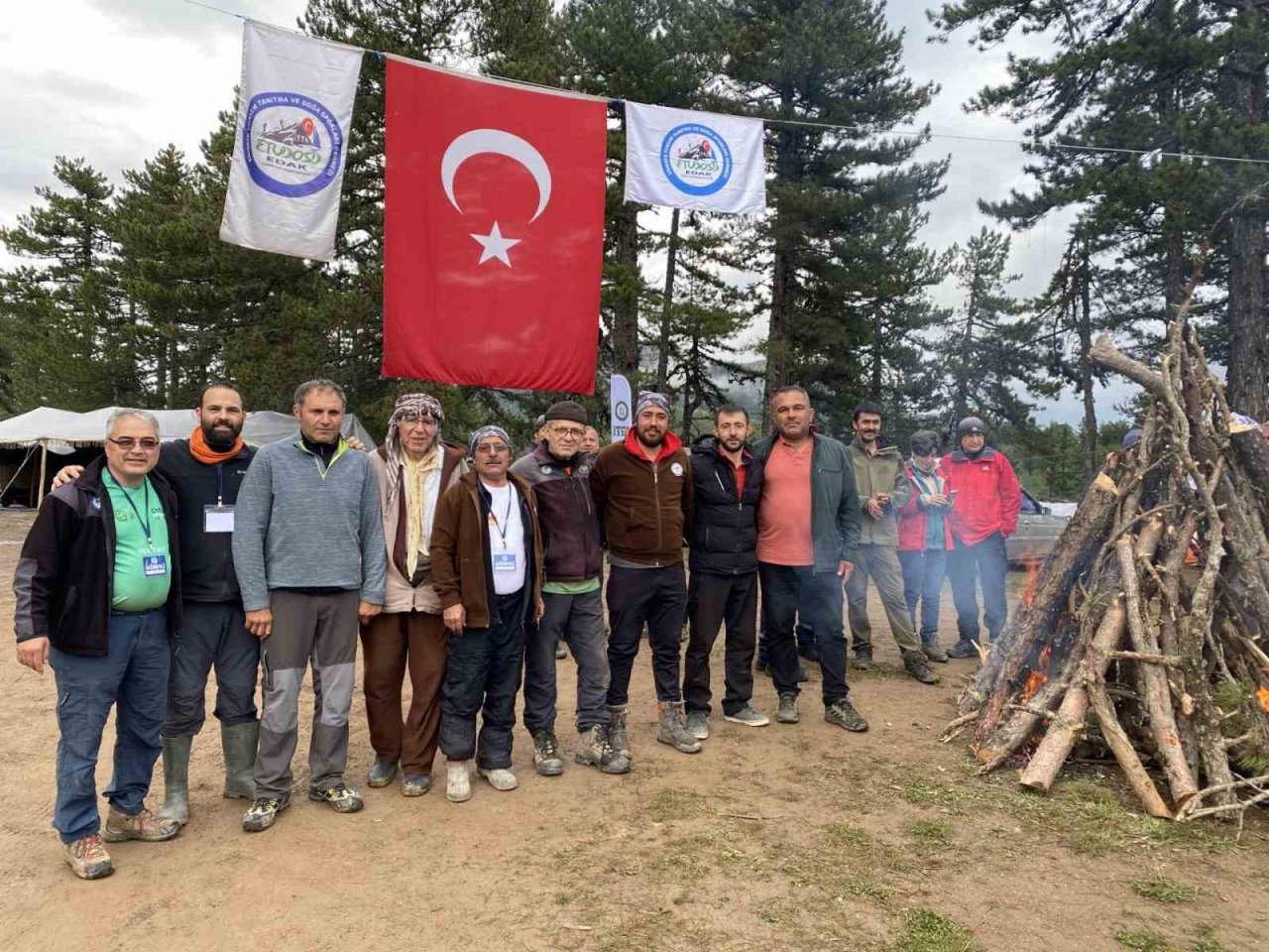 Dağcılık Şenliğine 40 kulüp, yaklaşık 1700 katılımcı dağcı ve doğasever katıldı