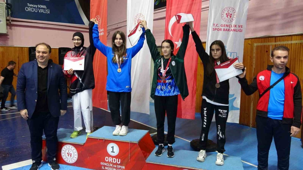 Tekvando Yıldızlar Grup yarışmaları Ordu’da başladı