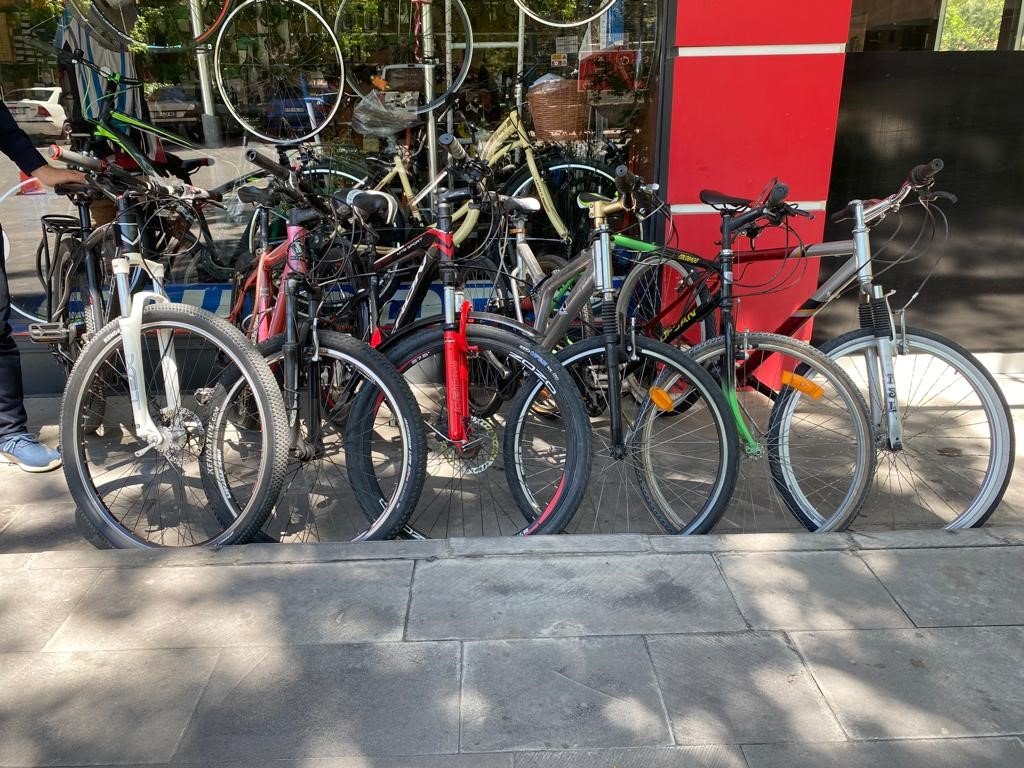 Havalar ısındı, bisiklete ilgi arttı