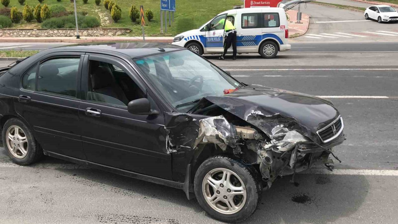 Elazığ’da trafik kazası: 1 yaralı
