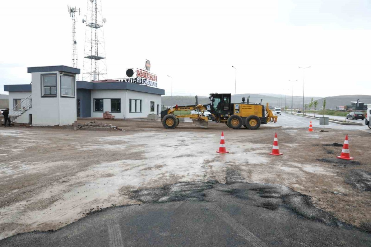 Kayseri Serbest Bölge’ye 1 kilometrelik yeni yol yapıldı