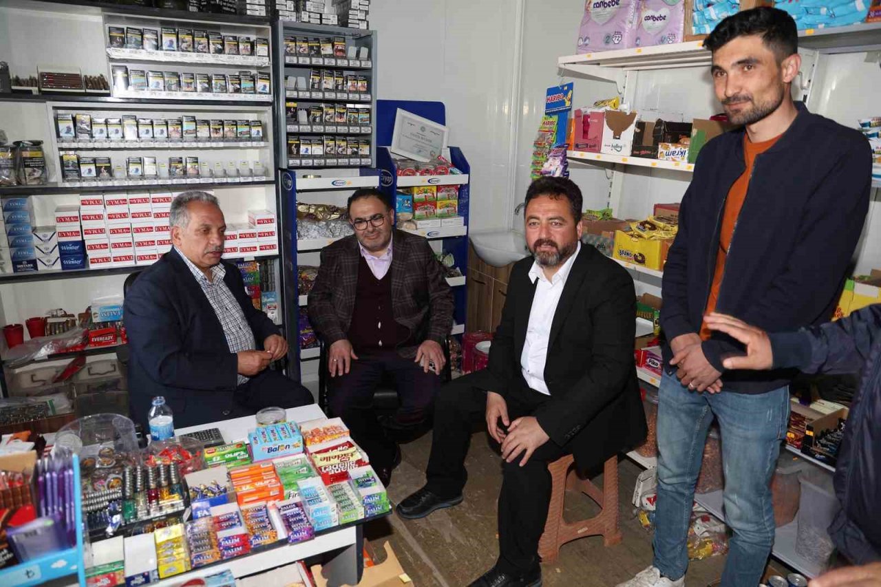 Talas’tan Elbistan’a dayanışma ziyareti