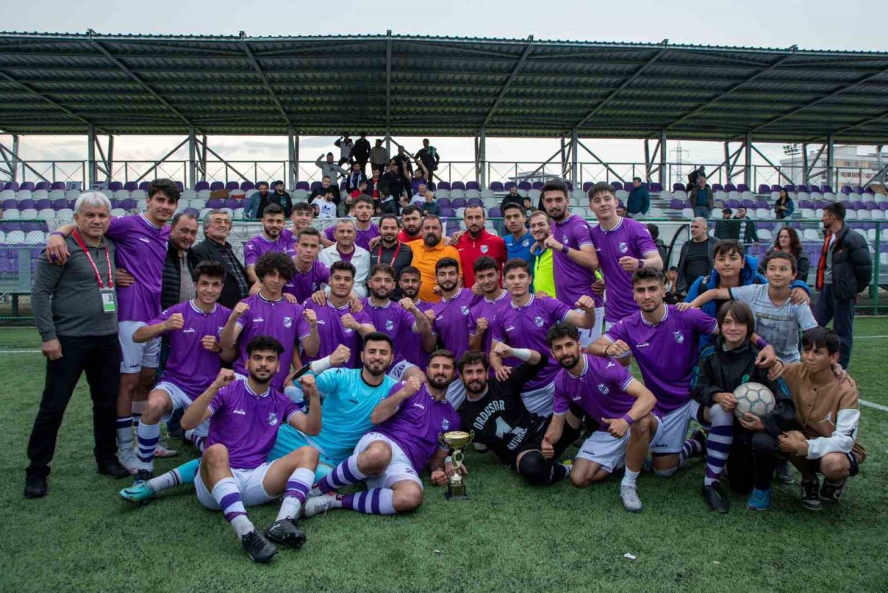 TFF 188 sicil nolu Orduspor, namağlup şampiyon oldu